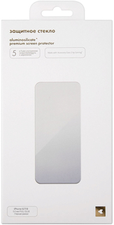 moonfish Стекло защитное Corning для iPhone 6/7/8, Full Screen 0.2 мм, черный