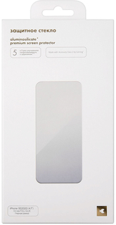 moonfish Стекло защитное Corning для iPhone 7/8/SE (2020), Full Screen, FULL GLUE, черный