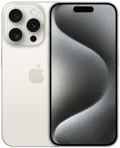 Смартфон Apple iPhone 15 Pro SIM 1 ТБ, «титановый белый»