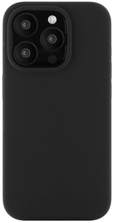 moonfish Чехол Magsafe для iPhone 15 Pro, силикон, черный