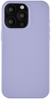 uBear Чехол Capital Leather Case для iPhone 15 Pro Max MagSafe, лавандовый