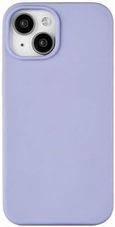 uBear Чехол Touch Case для iPhone 15 MagSafe, soft-touch, лавандовый