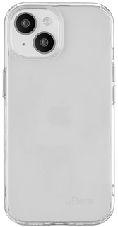 uBear Чехол Real Case для iPhone 15, прозрачный