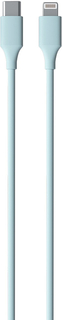 moonfish Кабель USB‑C - Lightning 1 м, силикон, голубой