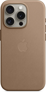Apple Чехол MagSafe FineWoven для iPhone 15 Pro, серо-коричневый