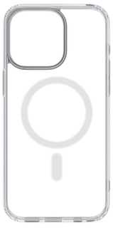 moonfish Чехол Magsafe для iPhone 15 Pro, пластик, прозрачный