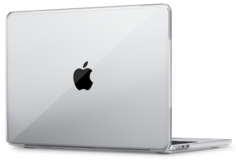 moonfish Накладка для MacBook Air 13 М2, soft-touch, прозрачный