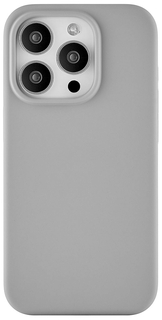 moonfish Чехол Magsafe для iPhone 15 Pro, силикон, серый