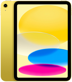 Планшет Apple iPad 10,9" (2022) Wi-Fi 64 ГБ, жёлтый