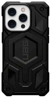 UAG Чехол Monarch Pro MagSafe для iPhone 14 Pro, черный кевлар