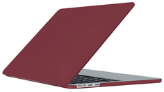 moonfish Накладка для MacBook Pro 13 (2016-2022), винный, soft-touch