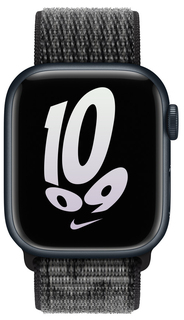 Apple Спортивный ремешок Nike для Watch 41 мм черный