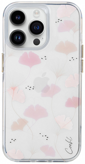 Uniq Чехол COEHL Meadow для iPhone 14 Pro, Spring Pink