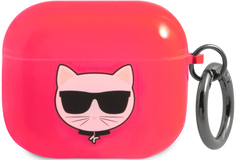 Karl Lagerfeld Чехол & Choupette для AirPods 3, розовый