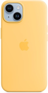 Apple Чехол MagSafe для iPhone 14, силикон, «солнечно-желтый»