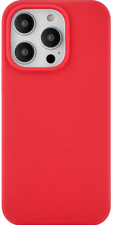 uBear Чехол Touch Case для iPhone 14 Pro, soft-touch, красный