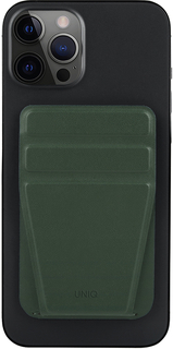 Uniq Магнитная подставка-визитница LYFT MagSafe, зеленый