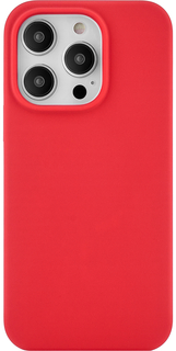 uBear Чехол Touch Mag Case для iPhone 14 Pro, soft-touch, красный