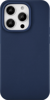 uBear Чехол Touch Case для iPhone 14 Pro, soft-touch, тёмно‑синий