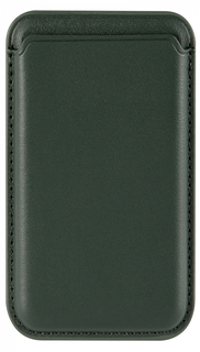 moonfish Чехол-бумажник MagSafe, экокожа, зеленый