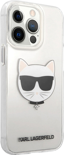 Karl Lagerfeld Чехол & Choupette для iPhone 13 Pro Max, пластик, прозрачный