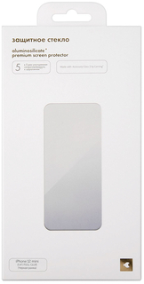 moonfish Стекло защитное Corning для iPhone 12 mini Full Screen FULL GLUE, черный