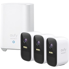 Anker Умная система видеонаблюдения EufyCam 2C, 3 камеры, белый