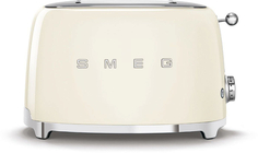 SMEG Тостер на 2 ломтика, кремовый