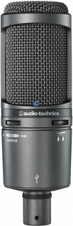 Audio-Technica Студийный микрофон AT2020USB+, черный