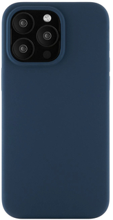 moonfish Чехол Magsafe для iPhone 15 Pro Max, силикон, тёмно-синий