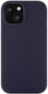uBear Чехол Touch Case для iPhone 15 MagSafe, soft-touch, фиолетовый