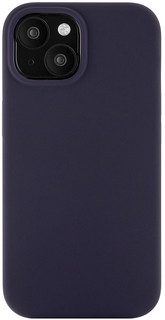 uBear Чехол Touch Case для iPhone 15 Plus MagSafe, soft-touch, черный