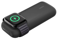 Belkin Внешний аккумулятор с функцией БЗУ Boost Charge Pro + кабель USB-C - USB-С, 10000 мАч, черный