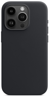 moonfish Чехол MagSafe для iPhone 15 Pro, кожа, черный