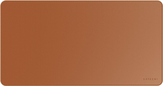 Satechi Коврик для мыши Eco Leather Deskmate, коричневый