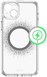 AVANA Чехол Avana AURA для iPhone 15 Plus MagSafe, прозрачный/черный