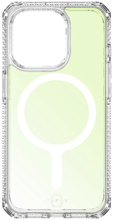 Itskins Чехол HYBRID R IRIDESCENT MagSafe для iPhone 15 Pro Max, зеленый