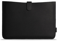 Bustha Чехол-конверт Jump Slim Sleeve для Macbook Air/Pro 14 (18/22), кожа, черный