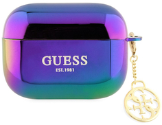 Guess Чехол Iridescent Charm для Airpods Pro, черный
