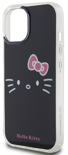 Hello Kitty Чехол Face для iPhone 15, черный