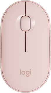 Logitech Мышь M350 Pebble Wireless, розовый