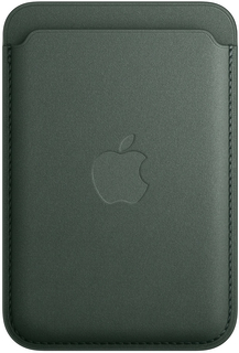 Apple Чехол-бумажник FineWoven MagSafe для iPhone, зеленый