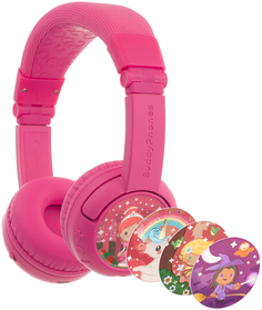 ONANOFF Наушники детские Buddyphones Play+, розовый