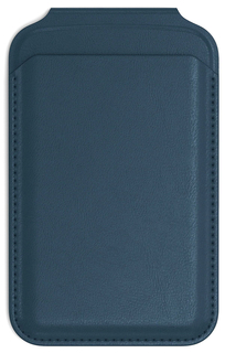 Satechi Чехол-бумажник Magnetic Wallet Stand MagSafe, темно-синий
