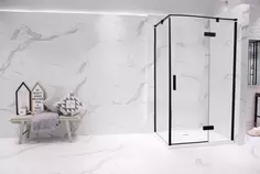 Душевой уголок 120x80 см R Bravat Blackline BS120.3113AB прозрачное