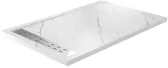 Душевой поддон из литьевого мрамора 140x90 см WasserKRAFT Rhin 44T 44T36