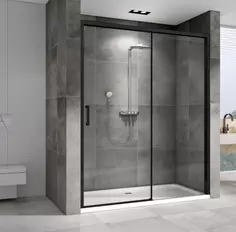 Душевая дверь 140 см Abber Komfort AG93140B прозрачное
