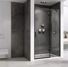 Душевая дверь 90 см Abber Zart AG08090B прозрачное