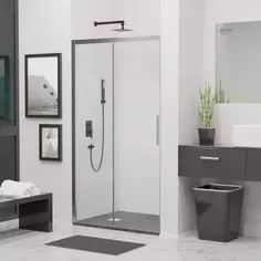 Душевая дверь 110 см RGW LE-12 Leipzig 34121211-11 прозрачное