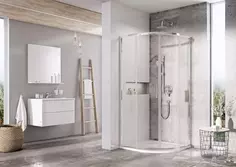 Душевой уголок 90x90 см Ravak Blix Slim BLSCP4 X3BM70C00Z1 прозрачное